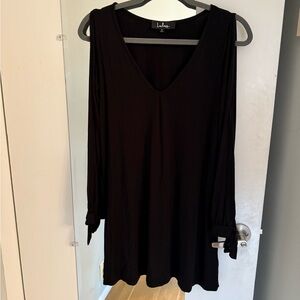 Lulus black mini dress